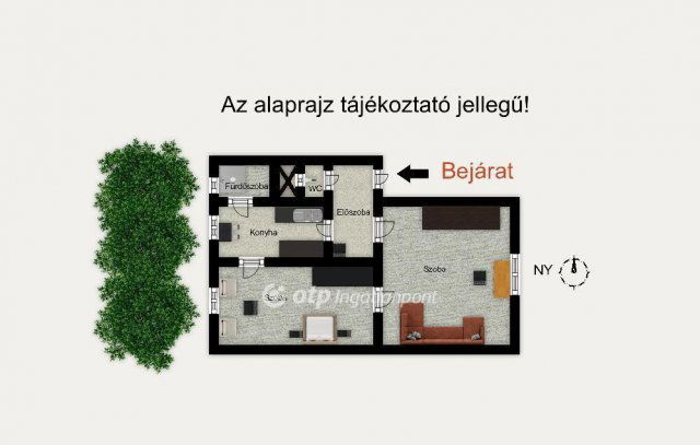 Eladó téglalakás, Budapesten, X. kerületben 55 M Ft, 2 szobás
