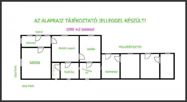Eladó családi ház, Hajdúböszörményen 27.5 M Ft, 2 szobás