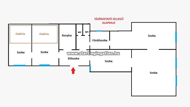 Eladó téglalakás, Budapesten, VI. kerületben, Eötvös utcában