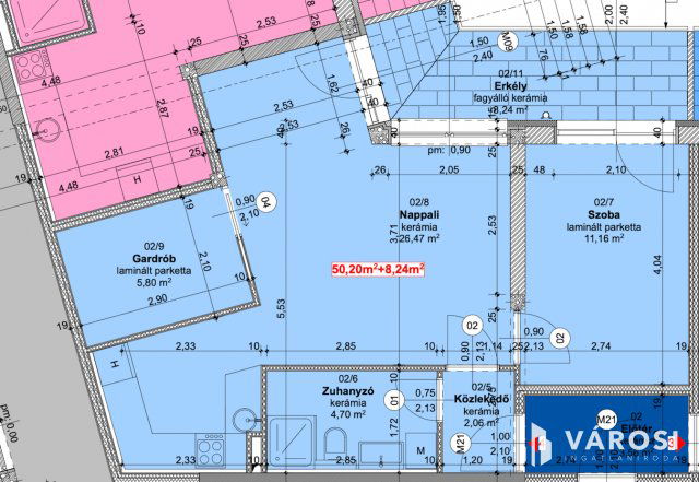 Eladó téglalakás, Szegeden 75.9 M Ft, 3 szobás