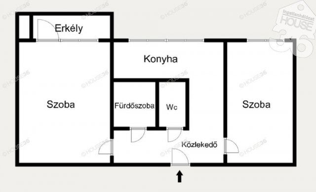 Eladó panellakás, Kiskunfélegyházán 32.9 M Ft, 2 szobás