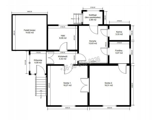 Eladó családi ház, Nagykovácsiban 69 M Ft, 3 szobás
