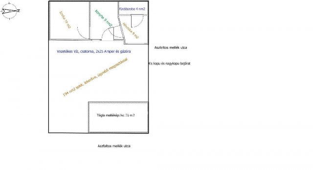 Eladó családi ház, Dömsödön 13.9 M Ft, 1+1 szobás