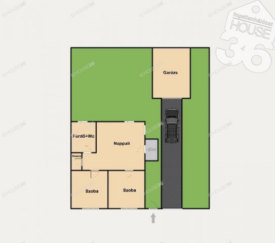 Kiadó családi ház, albérlet, Kecskeméten 290 E Ft / hó