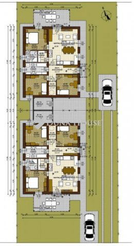 Eladó ikerház, Tápiószecsőn 74.9 M Ft, 4 szobás