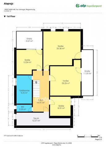 Eladó családi ház, Celldömölkön 72.9 M Ft, 5+2 szobás