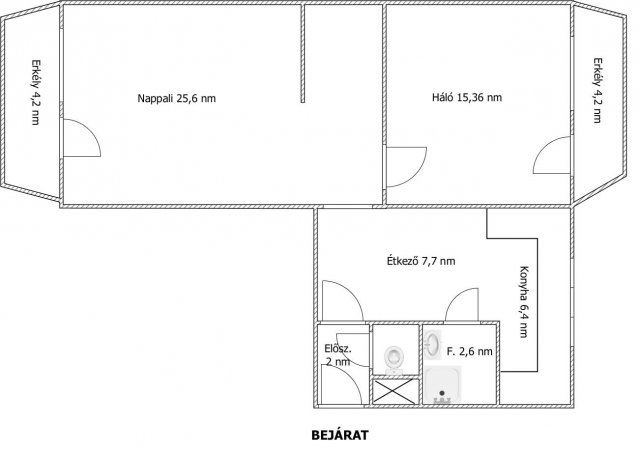 Eladó panellakás, Pakson, Kodály Zoltán utcában 49.9 M Ft