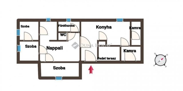Eladó családi ház, Szabadszálláson 52 M Ft, 4 szobás