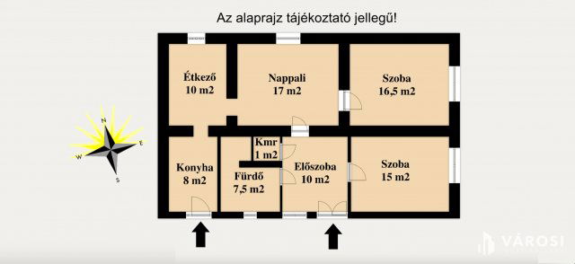 Eladó családi ház, Szegeden 69.9 M Ft, 3 szobás