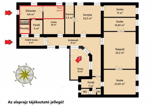 Eladó családi ház, Jászfényszarun 49.9 M Ft, 5 szobás