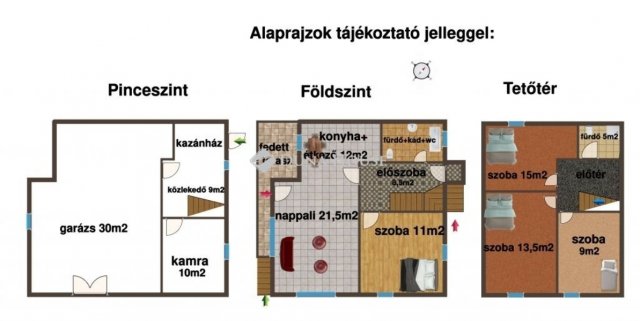 Eladó ikerház, Budapesten, XVI. kerületben 143 M Ft, 4+1 szobás