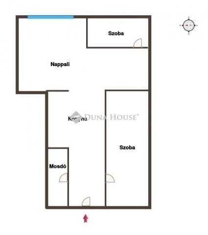 Eladó téglalakás, Budapesten, XIII. kerületben 61.5 M Ft