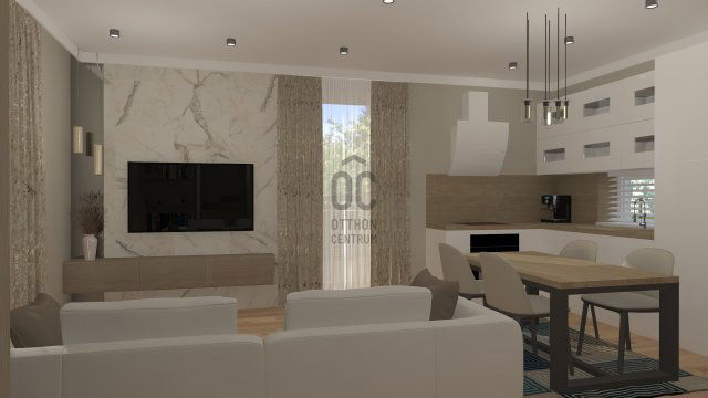 Eladó ikerház, Vácrátóton 89.5 M Ft, 5 szobás