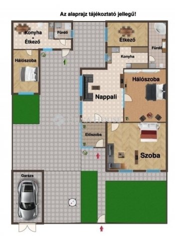 Eladó családi ház, Budapesten, XX. kerületben 89.9 M Ft