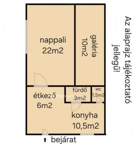 Eladó téglalakás, Budapesten, X. kerületben 49.9 M Ft, 1 szobás