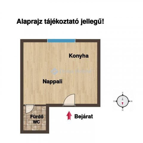 Eladó téglalakás, Budapesten, VIII. kerületben 37.5 M Ft