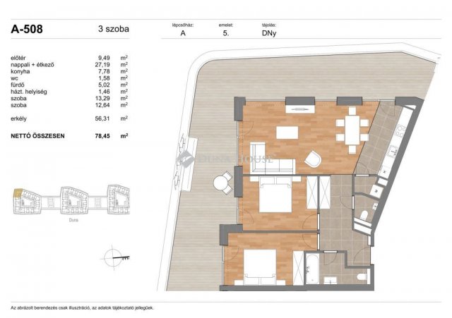Eladó téglalakás, Budapesten, XI. kerületben 188.1 M Ft