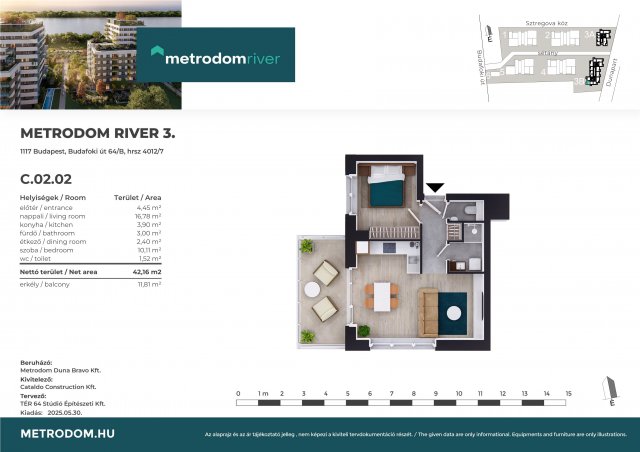 Eladó téglalakás, Budapesten, XI. kerületben, Budafoki úton