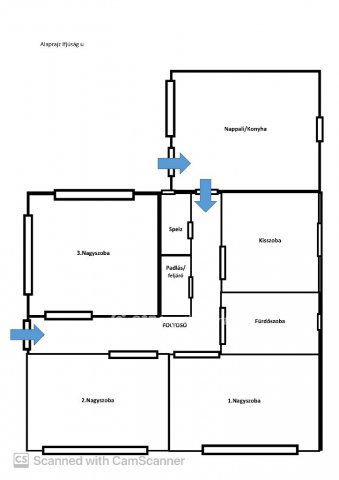 Eladó családi ház, Felsőszentmártonon 20 M Ft, 4 szobás