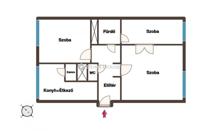 Eladó téglalakás, Budapesten, XX. kerületben 74.9 M Ft