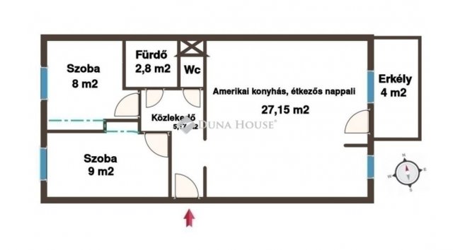 Eladó panellakás, Budapesten, III. kerületben 82.5 M Ft, 3 szobás