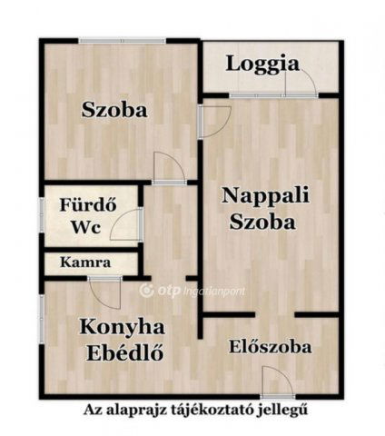 Eladó panellakás, Debrecenben 74.9 M Ft, 2 szobás