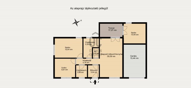 Eladó családi ház, Abában 74.9 M Ft, 4 szobás