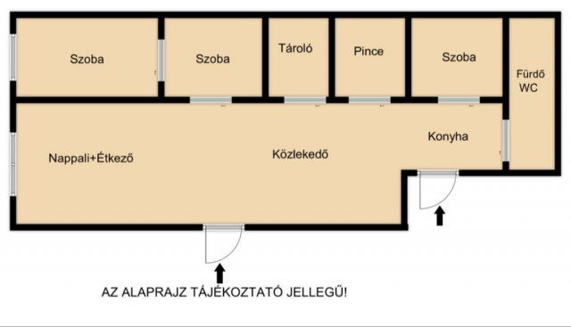 Eladó családi ház, Nyíregyházán 37.4 M Ft, 3 szobás