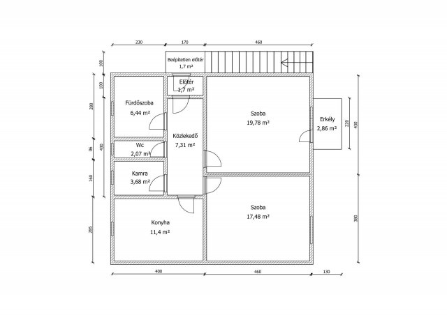 Eladó téglalakás, Törökszentmiklóson 27.8 M Ft, 2 szobás
