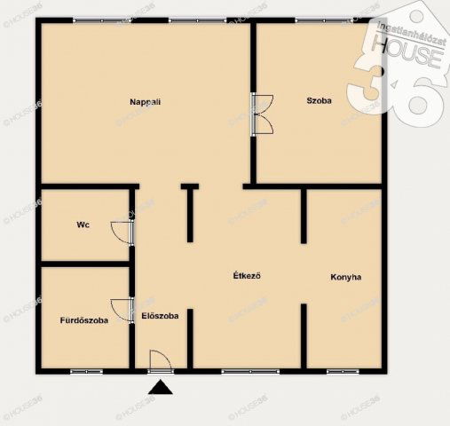 Kiadó téglalakás, albérlet, Kecskeméten 400 E Ft / hó