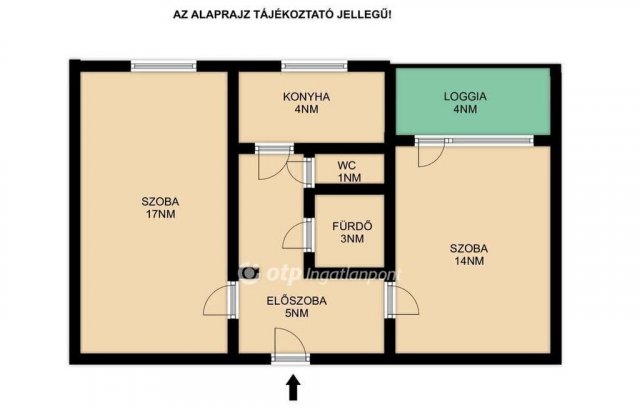 Eladó panellakás, Budapesten, III. kerületben 68.9 M Ft, 2 szobás