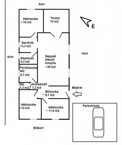 Eladó családi ház, Tökölön 102.95 M Ft, 4 szobás