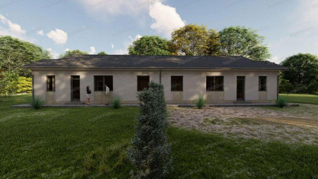 Eladó ikerház, Helvécián 75 M Ft, 4 szobás