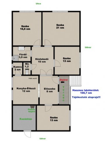 Eladó családi ház, Zagyvaszántón 23.7 M Ft, 4 szobás