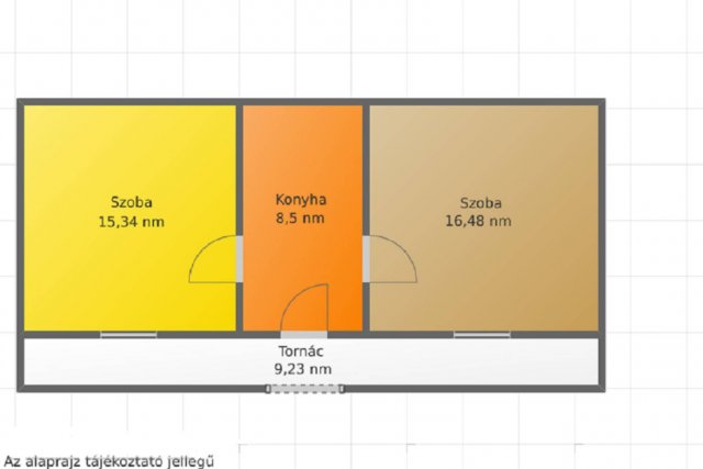 Eladó családi ház, Márkházán 6.5 M Ft, 2 szobás