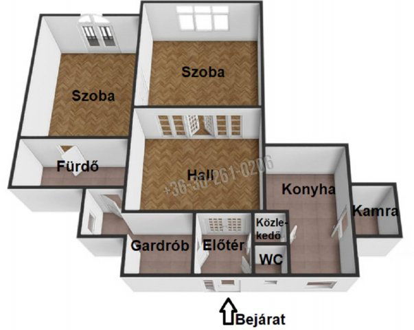 Kiadó téglalakás, albérlet, Budapesten, II. kerületben