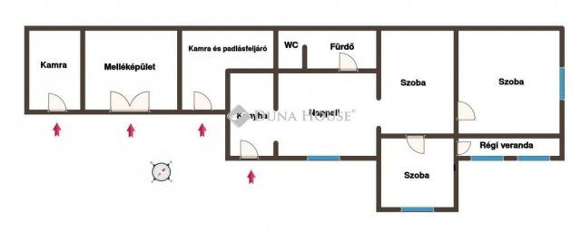 Eladó családi ház, Alapon 23.5 M Ft, 4 szobás