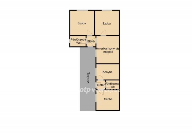 Eladó családi ház, Hajdúszoboszlón 74 M Ft, 4 szobás