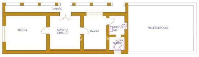 Eladó családi ház, Velényen 8.2 M Ft, 2 szobás