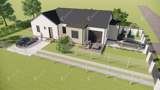 Eladó ikerház, Máriakálnokon 60.5 M Ft, 3 szobás