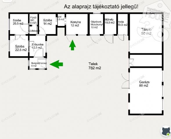 Eladó családi ház, Nagykőrösön 55.5 M Ft, 3 szobás