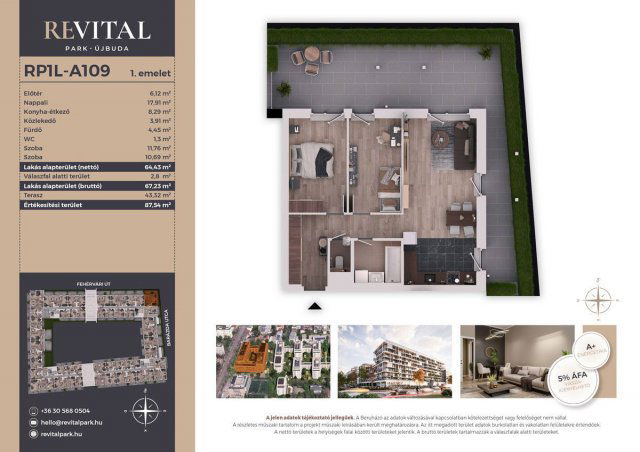 Eladó téglalakás, Budapesten, XI. kerületben, Fehérvári úton