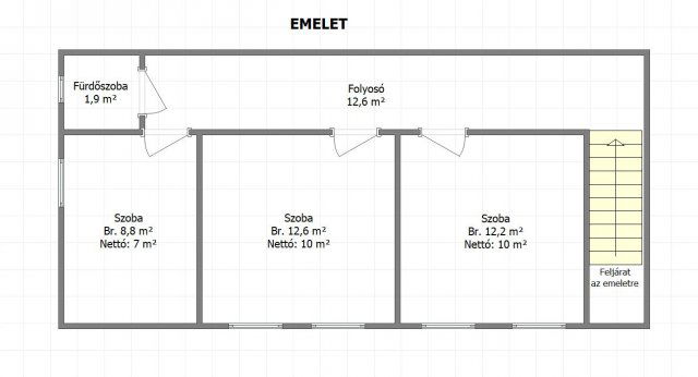 Eladó téglalakás, Tatabányán 67 M Ft, 4 szobás