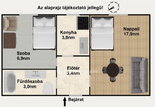 Eladó panellakás, Budapesten, XIII. kerületben 52 M Ft
