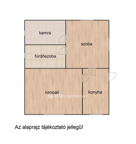 Eladó családi ház, Rakamazon 20.9 M Ft, 2 szobás