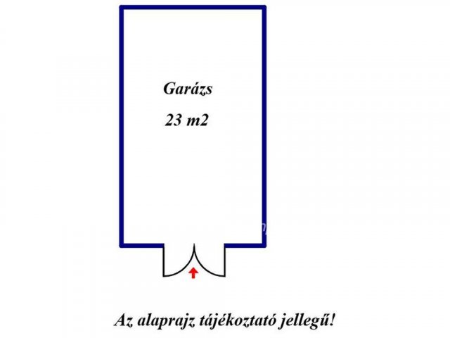 Eladó garázs, Baján 6.5 M Ft / költözzbe.hu