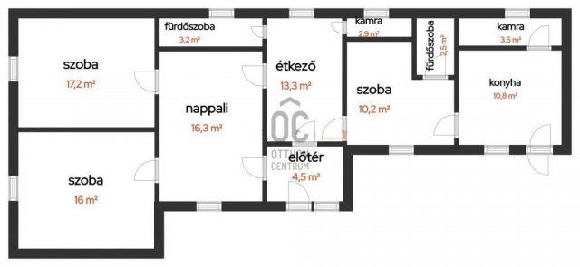 Eladó családi ház, Abonyban 39.99 M Ft, 3 szobás