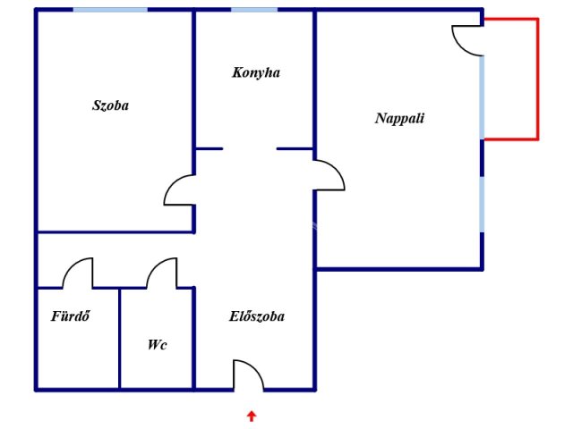 Eladó panellakás, Székesfehérvárott 52.9 M Ft, 2 szobás