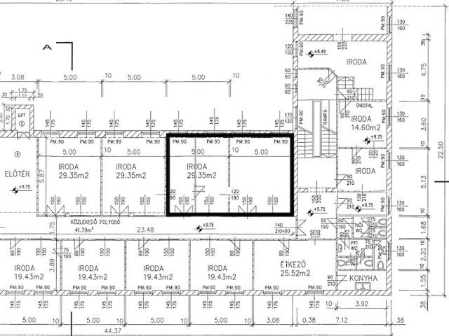 Kiadó iroda, Budapesten, XIII. kerületben 251 E Ft / hó, 3 szobás