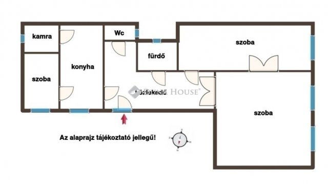 Eladó téglalakás, Budapesten, VII. kerületben 76.5 M Ft